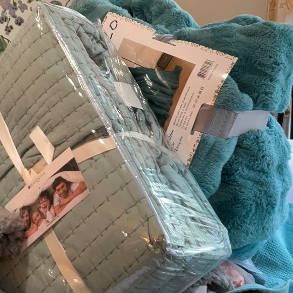 Luxurious Teal Bedding Set